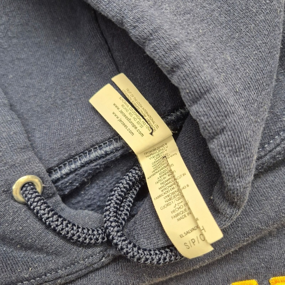 OBX | Outer Banks North Carolina Embroidered Hoodie Navy Blue Small | Preppy - Picture 6 of 6